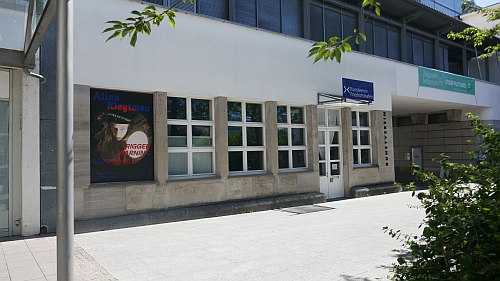 Foto des Kunstvereins Friedrichshafen, Eingang am Buchhornplatz